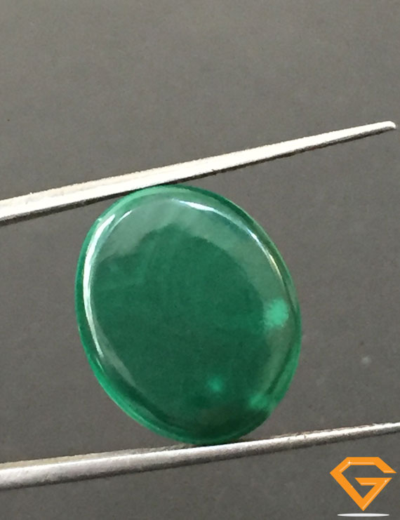15.80 ct Natural Certified Malachite stone